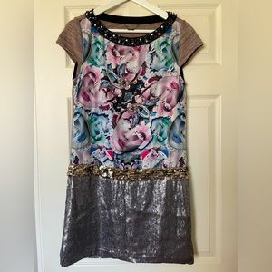 CUSTO Barcelona one of a kind dress.